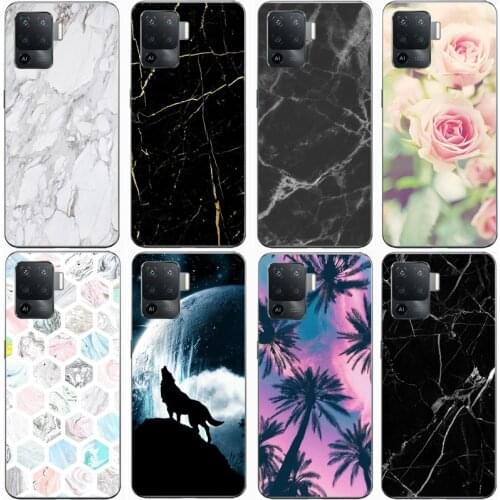 For OPPO Reno 5 Lite Case Rose Wolf Cute Patterned Cover Soft Silicon Phone Case for OPPO Reno5 Lite Top Quality