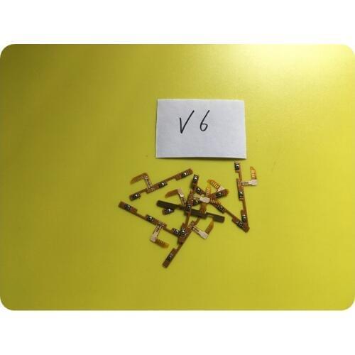 Wyieno 10Pcs/Lot D6 X7 Switch on/off Key For ZTE Blade V6 Power Button Flex Cable Phone Parts ; Free Shipping