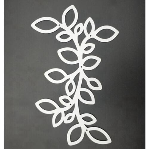 Green Leaves Metal Cutting Dies Stencils For DIY Scrapbooking Photo Album Die Cuts Decorative Embossing Paper Cards Crafts Tools