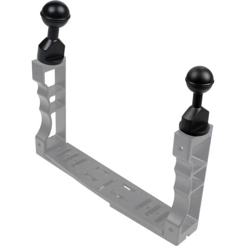 1 inch Ball Head to 1/4 Screw Adapter Stand Holder for Gopro Hero 9 8 7 5 Action Camera DSLR Light Diving Clip Mount Underwater