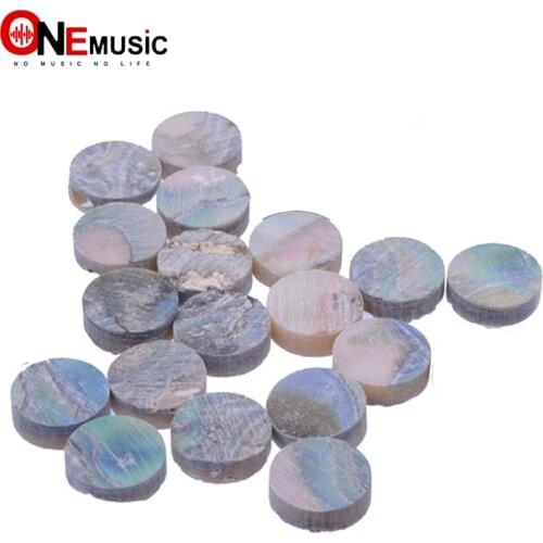 30Pcs Abalone Guitar Bass Fretboard Dot Guitar Neck Abalone Dots Markers 6/5/4/3/2*2MM