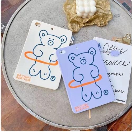 3D Cartoon Cute Case For iPad 10.2 2019 Tablet Cover For iPad 2 3 4 5 6 Air 1 2 10.5 Case For iPad 9.7 2017 2018 Pro 11 mini