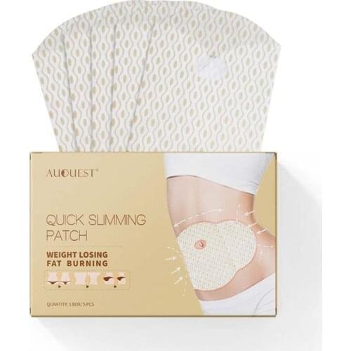 5 Pcs Slimming Patch Abdomen Navel Fat Burning Lose Weight Slim Abdomen Patch TK-ing