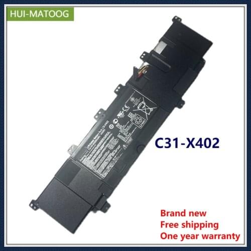 Laptop Battery C31-X402 for ASUS S300 S400C S400CA S400E F402C C21-X402 11.1V 44Wh/4000mAh