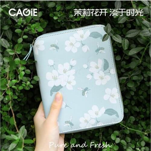 B6 Journal Travel Zipper Notepad Replaceable Inner Pages Planner Organizer PU Leather Diary Notebook