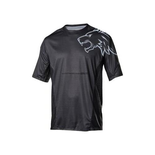 2022 New 2022 black red mtb Enduro cycling maillot offroad motocross bmx bike jerseys summer downhill short clothes dh t shirt