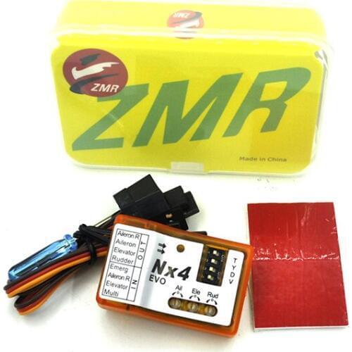 NX4-EVO / PRO Fixed Wing Flight Control Gyro auto balance 3D flight gyro flight control board for RC Airplane Helicopter