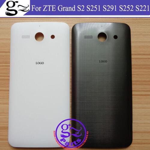 Original for ZTE S291 Grand S 2 S2 back cover battery Door Case Cover Mobile phone battery cover phone case+free shipping