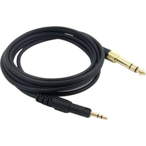Replacement Cable For Audio-Technica ATH-M50X M40X M60X M70X Headphones 6.35mm