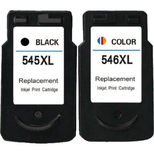 2PK Compatible Ink Cartridge PG 545XL PG545XL CL 546XL CL546XL For Canon Pixma IP 2850 MG 2450 2550 2950 MX 495