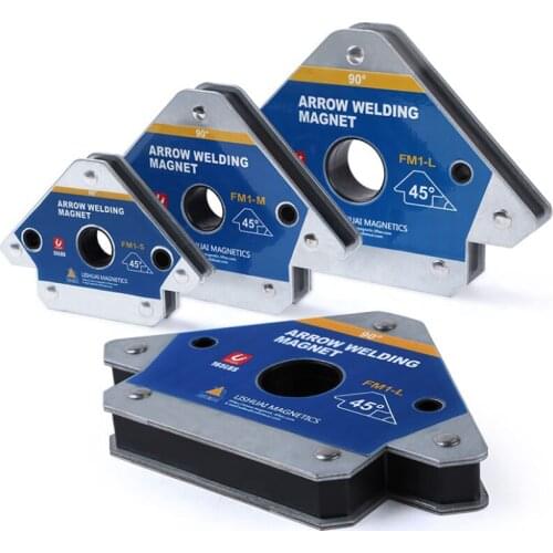 FM1-XS FM1-S FM4-M FM4-L Switchable Hexagonal Welding Magnet On/Off Multi-angle Weld Holders For Iron Welding Positioning