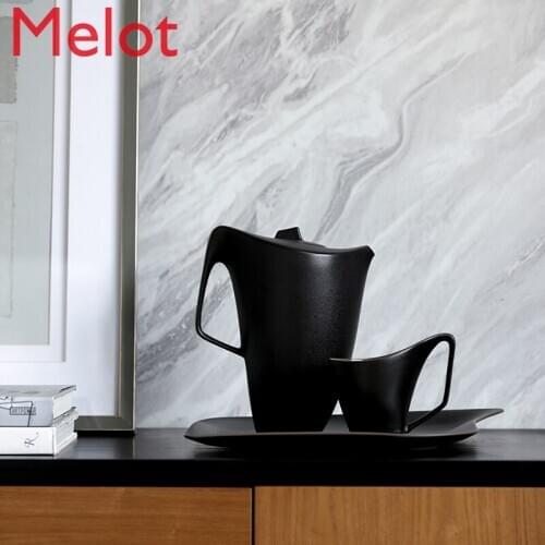 Creative Minimalist Affordable Luxury Style Household Water Ware Set Simple Nordic Water Bottle Belt Tray Cup Original Design