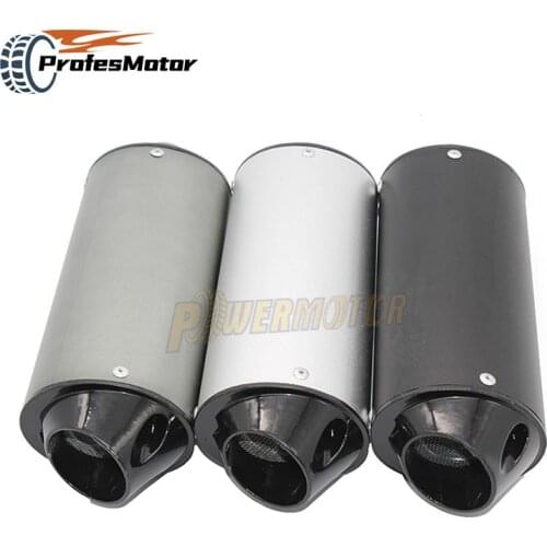 28mm 38mm Universal Motorcycle Exhaust Muffler Pipe Motocross Exhaust for 125cc 150cc 160cc For Honda Yamaha Kawasaki ATV