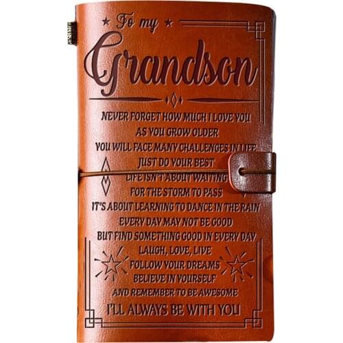 Vintage Engraved Journals Retro PU Leather Notebook Diary Notepad Note Book Stationery Gift Traveler Journals for Office School