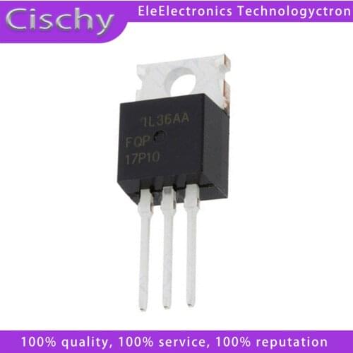 10pcs/lot FQP17P10 MOS17A100V PNP17P10 TO-220 In Stock