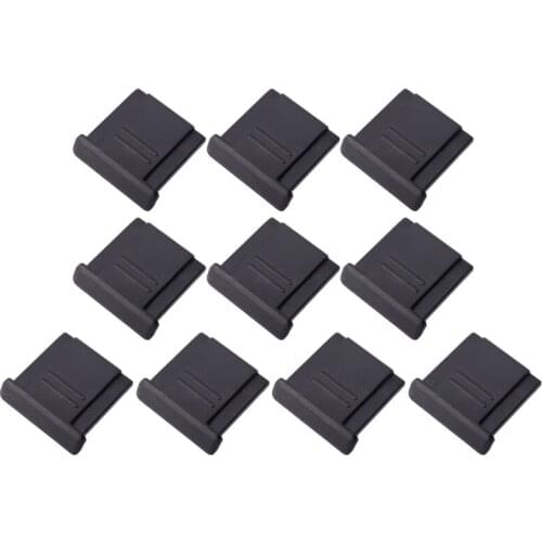 10 Pieces Camera Hot Shoe Cover Protector Hotshoe Protective Compatible with Canon Nikon-Olympus Pentax-Panasonic DSLR SLR