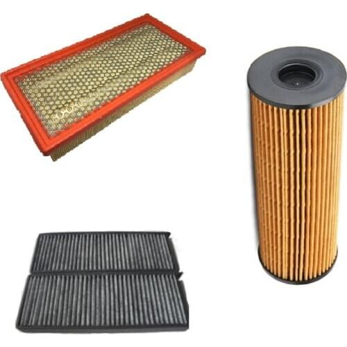 3PCS air / oil / cabin Filter Kit for Ssangyong Rexton 2.7 23190-08403 68120-08030 1621843025