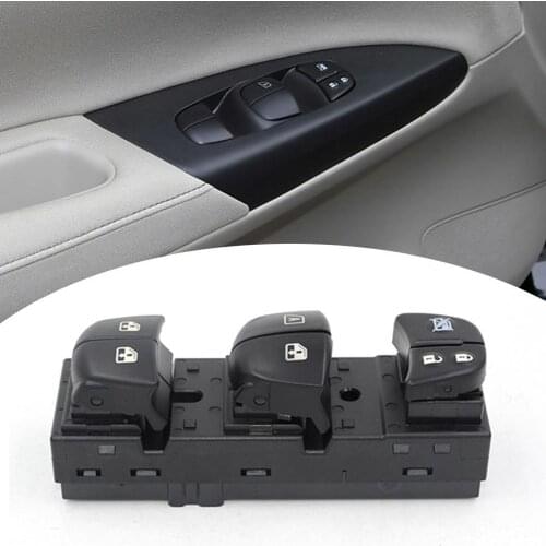 50% Hot Sales! Electrical Switch Robust Durable Push Pull Master Left Front Window Control Switch 25401-3NA0B for Nissan Juke 20