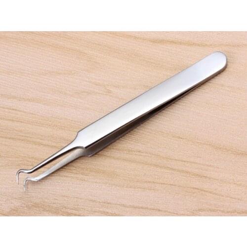Fashion Hot Stainless Steel Blackhead Acne Blemish Pimple Extractor Remover Needle Bend Curved