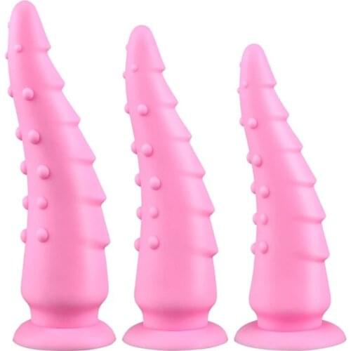 SOFT Huge Anal Plug silicone Big Butt Plugs Vagina Anus Expansion Prostate Massager Erotic Anal Sex Toys For Men Women Gay