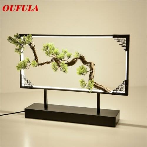 WPD Table Lamp Desk Resin Modern Contemporary Office Creative Decoration Bed LED Lamp for Foyer Living Room Bed Room