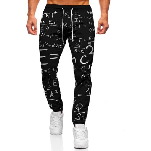 2021New Sweatpants 3D Print Funny Simple Line Drawing Couples Trousers Harajuku Loose Hip Hop Men/Women Streetwear Pants S-6XL
