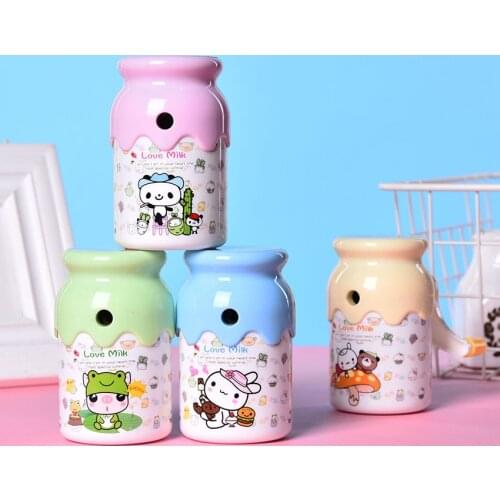 Portable Pencil Sharpener, Manual Pencil Sharpener for Kids, Cute Pencil Sharpener for Colored Pencils, Easy To Use