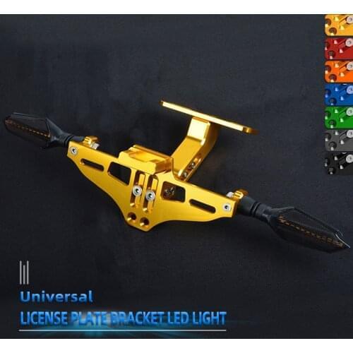 Motorcycle License Plate Bracket Holder Frame For SUZUKI GSXR 600 750 GSX-R 600 750 GSX-R750 GSX650F SV650/SV650 GSXR 600 750