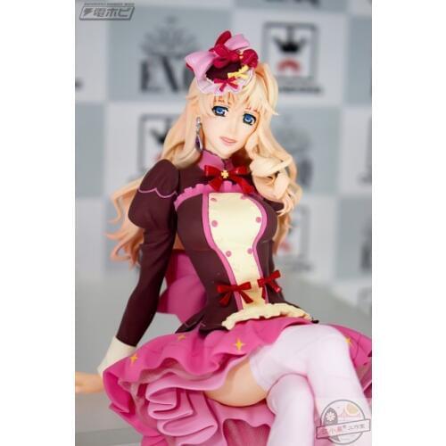 Japanese original anime figure The Super Dimension Fortress Macross Sheryl Nome action figure collectible model toys for boys