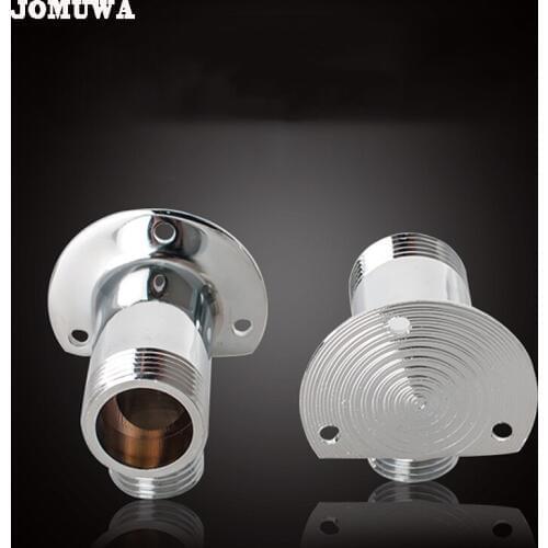 2pcs chrome plated brass shower faucet fixed seat adapter Thickening Shower Converter bathroom accessories,Free Shipping