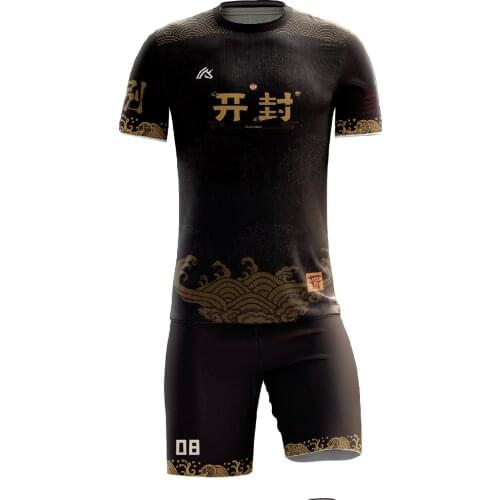 2021 City Style HeNan KaiFeng Cool Chok design Football Jersey Soccer jerney Chinese Charateris Football Shirttic