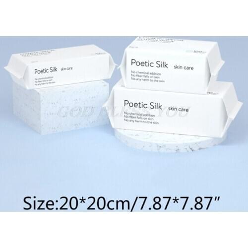 50/100pcs Disposable Face Towel Cotton Facial Tissue One-Time Makeup Wipes Facial Cleansing Drop Shipping