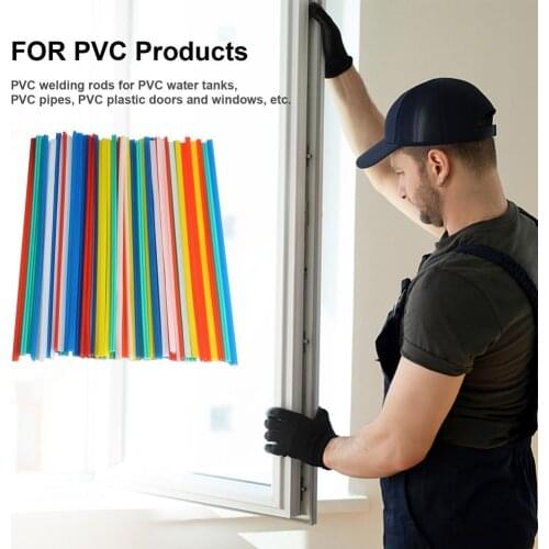 50pcs Welding Rod PP/PVC Welding Rod For Automobile Bumper Automobile Bumper Sticks Welding Soldering