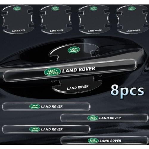 8pcs Car Door Handle Transparent Sticker For Land Rover Santana Series Maqueta Defender Discovery 1 2 3 4 110 Ir3 Radio Control