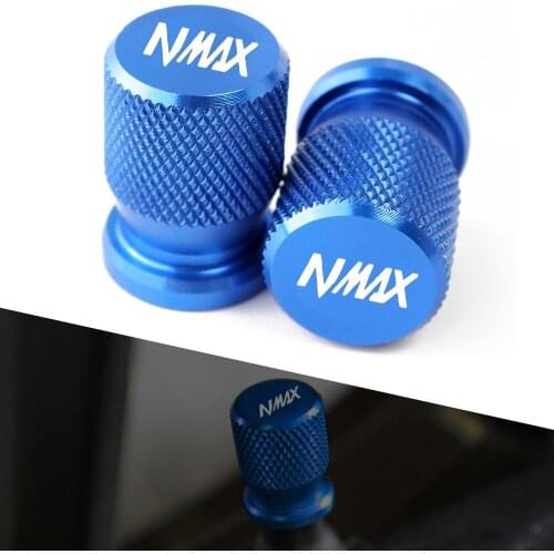CNC Aluminum Tyre Valve Air Port Cover Cap Motorcycle Accessories for Yamaha Nmax N-max 125 155 2017 2018 2019 2020 2021