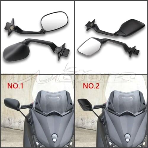 Rear View Side Mirror Rearview Mirrors For Yamaha TMAX 530 T-MAX 530 TMAX530 T-MAX530 2012 2013 2014 2015 2016 2017 2018 2019