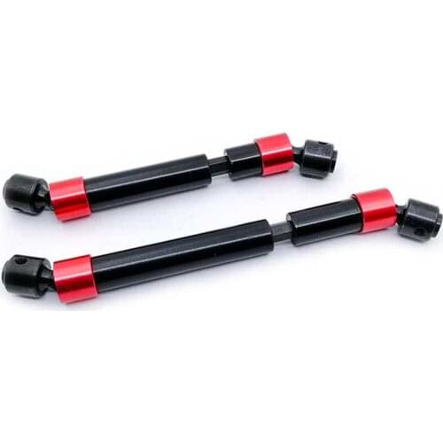 CVD Steel Front & Rear Drive Shafts for 1/10 RC Crawler Traxxas Trx4 TRX-4 RC Car Parts Accessories