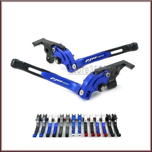 For YAMAHA FJR1300 FJR 1300 2004-2013 2012 2011 Motorcycle Accessories Folding Extendable Adjustable Brakes Clutch Lever CNC