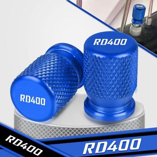 For Yamaha RD400 C/D/E/F RD 400 1977 1978-2021 Motorcycle Accessories Vehicle Wheel Tire Valve Stem Caps Covers Universal cycle