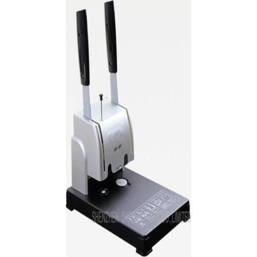 1PC GD-30Y electric book binding machine,financial credentials, document,archives binding machine,manual drill