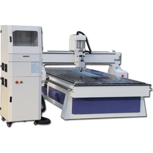 Cnc wood router 1325 with air cooling spindle motor/ AccTek cnc machine with T-slot table carving plywood acrylic