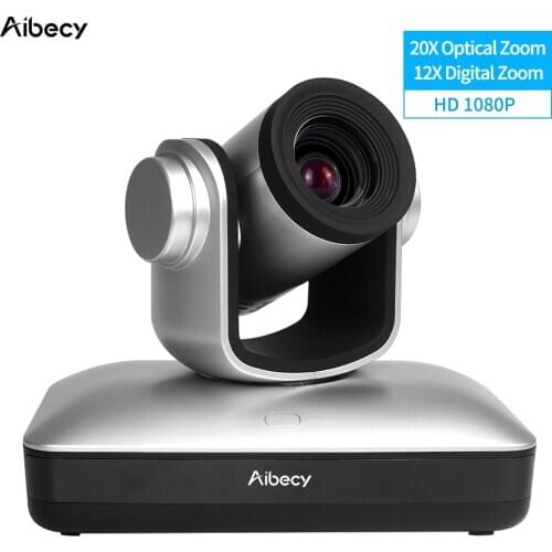 Full hd 1080P Camera Video Conference Cam 20X Optical 12X Digital Zoom Auto Focus PTZ Remote Control for Business Live Meeting