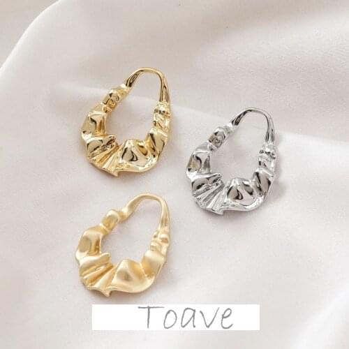 Water droplets wrinkle niche design diy handmade earrings pendant material accessories