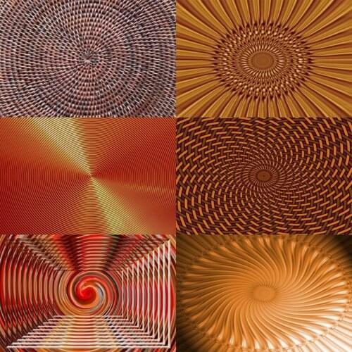 Photo Studio Props Photography Backdrop Abstract Heart Of A Flower- 3D Render Vinyl Background For Portrait