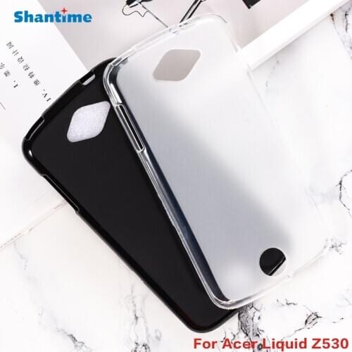 For Acer Liquid Z530 Gel Pudding Silicone Phone Protective Back Shell For Acer Liquid Z530 Soft TPU Case