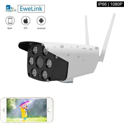 Smart Home eWeLink IP Camera 1080P HD Color Sensor IP66 Waterproof Dustproof Outdoor Intelligent Video Recorder
