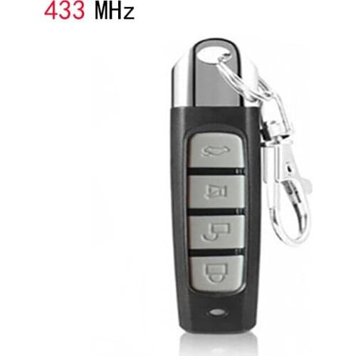 Universal 433MHZ Wireless 4 Key Remote Control 4 Channe Garage Gate Door Opener Remote Control Duplicator Clone Code Car Key
