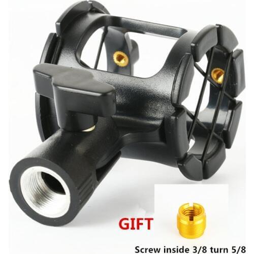 Wireless Universal Microphone Suspension Shock Mount Pencil Clamp Condenser Holder Clip Suitable For Mic Diameter 45mm#1