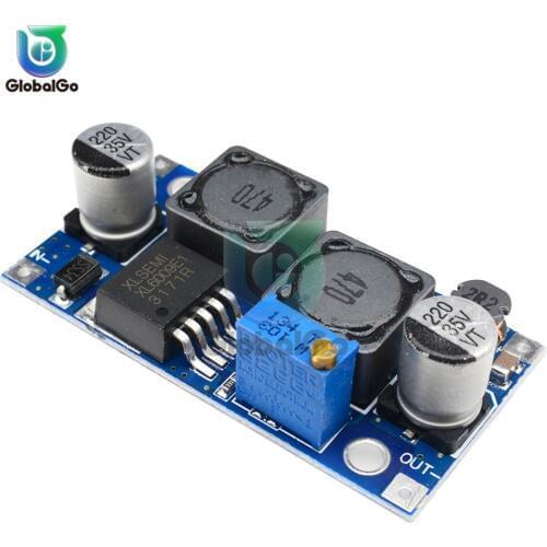 XL6019 Automatic Step-up Step-down Dc-Dc Adjustable Converter Power Supply Module Switch 3.8V - 32V to 1.25V - 35V