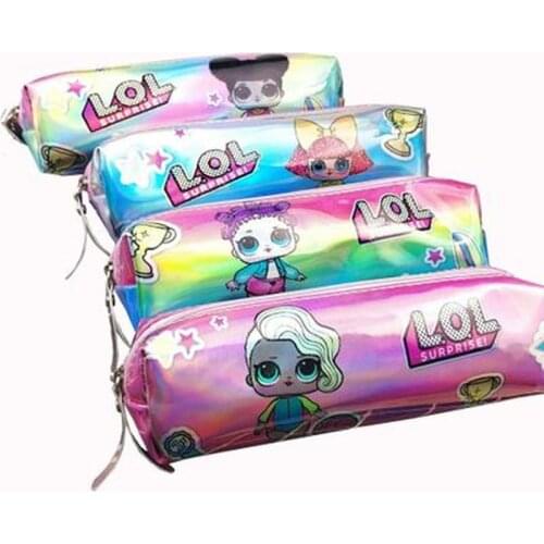 1Pcs Surprise Doll Pencil Pouch Pencil Case Cute Novelty Stationery Kawaii Bag Student Pen Case Pen Bag Kawaii School Supplies